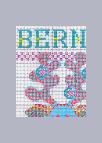 Набор для вышивания по нанесённой на канву схеме "Christmas stockin5". AIDA 14CT printed, 32*47 см Joy Sunday (313613641)