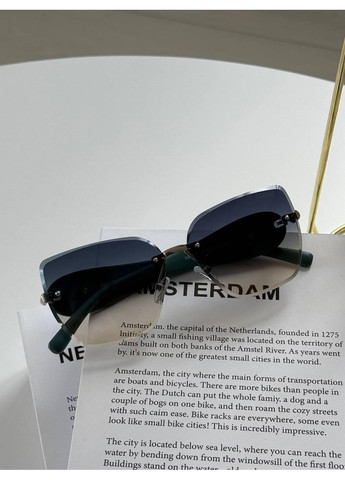 Очки женские солнцезащитные брендовые.Очки бренда LOEWE безоправные с поликарбонатом. No Brand (370975835)