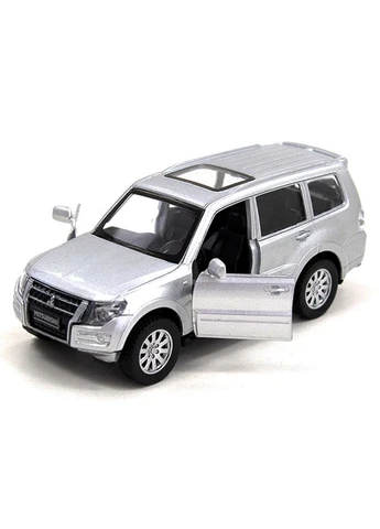 Автомодель Mitsubishi Pajero 4WD Turbo срібляста металева TechnoDrive (401170818)