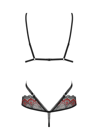 Боді Megies teddy black Obsessive (361670066)