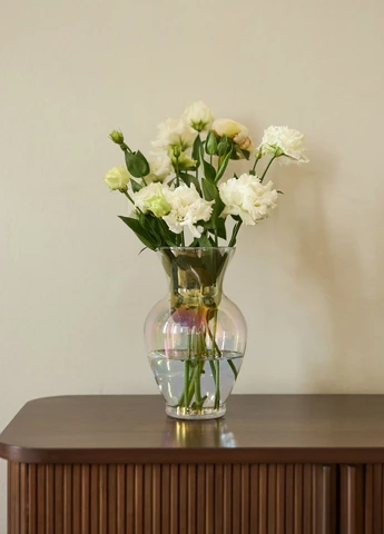 Ваза скляна "Ірида" 17,5х27,2 см MBM HOME (396303550)