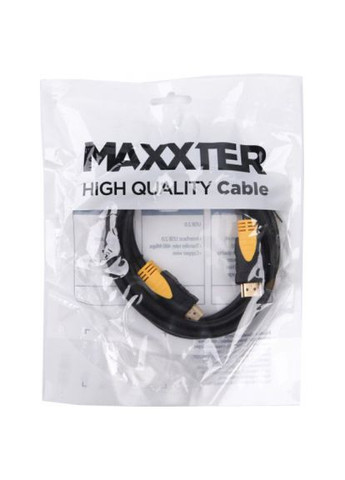 Кабель мультимедійний (VP-HDMI-1M) Maxxter HDMI M to HDMI M 1.0m V2.0 (390001359)