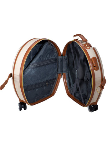 Валіза 24" (M) Ecru/Brown (T5670-3) Semi Line (315936649)