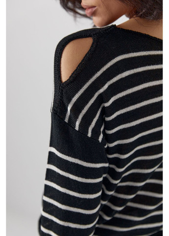 Женский полосатый лонгслив No Brand (351851079)