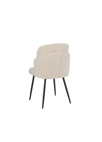 Cтілець FIFI чорний каркас/кремово-білий Teddy Intarsio (372178483)