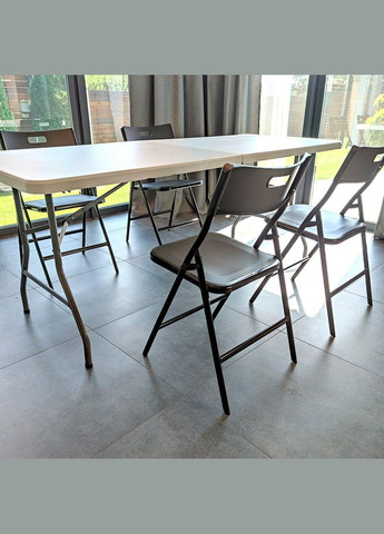 Складной стул 46*42,5*86см чёрный SW-00001611 Sticker Wall (306729429)