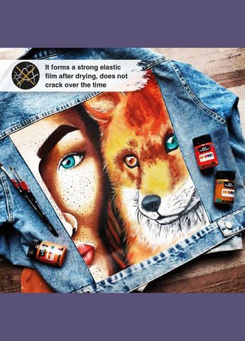 Набір Фарба по тканині МАМВО ART 24*50 мл, 24 х 50 мл Kompozit (315153136)