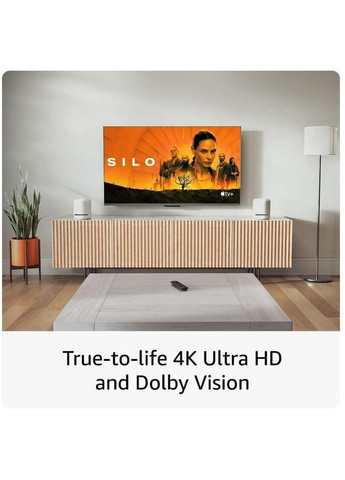 ТБ-приставка Fire TV Stick 4K Max Wi-Fi 6 — Smart-stick медіаплеєр Amazon (306393149)