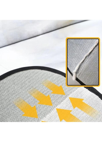 Рукавичка для видалення шерсті і волося з поверхонь двостороння антистатична 20×12 см No Brand (351902797)