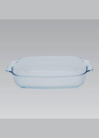 Форма для запекания стеклянная прямоугольная MR-5220, 2 л, стеклянный противень Maestro (334004467)