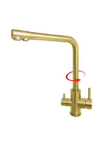 Змішувач для кухні з підключенням до фільтру "Frosh" Nett FG-33 (352261594)