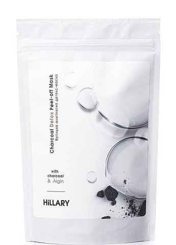 Вугільна альгінатна детокс-маска Charcoal Detox Peel-Off Mask 12g (911811-26012) Hillary (368654886)