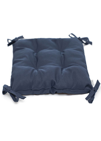 Подушка на стілець та крісло см темно-синій No Brand (324829344)