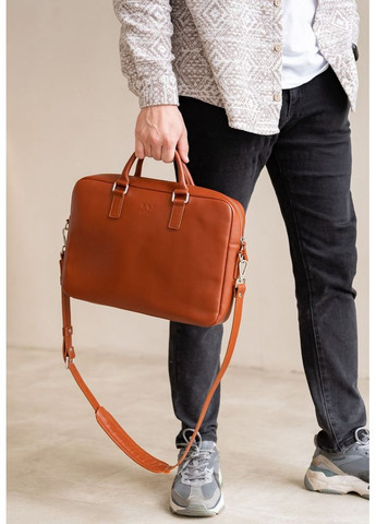 Шкіряна ділова сумка Briefcase 2.0 світло-коричневий The Wings (348358762)