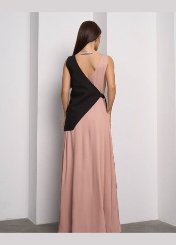 Бежевое повседневный платья ISSA PLUS однотонное