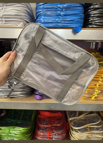 Сумки в пологовий будинок прозорі S+M+L сірі, Набори до пологового будинку No Brand (307071900)