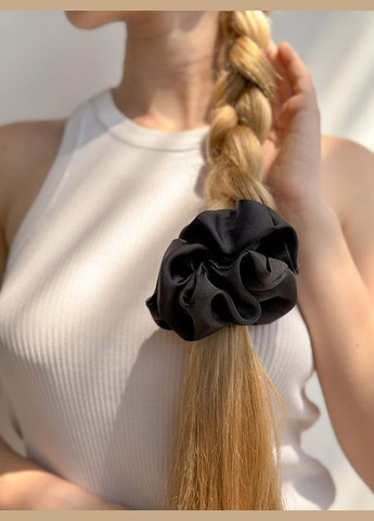 Женская резинка для волос черного цвета - украшение для волос Miso (294052107)