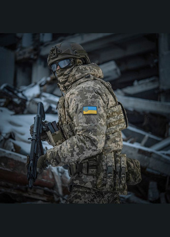 Нашивка прапор України з малим гербом PVC M-TAC (315339001)