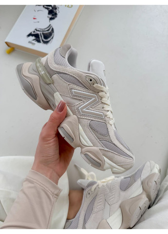 Бежеві Осінні кросівки чоловічі і жіночі new balance 9060 beige | нью беланс 9060 бежеві No Brand