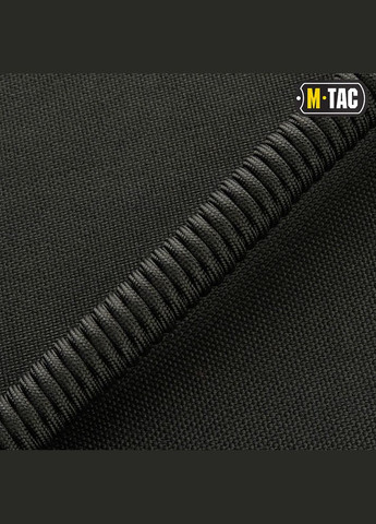 Шнур страховочный Medium комбинированый с D-кольцом черный M-TAC (315047314)