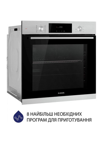 Духовка електрична EOD 6804 Inox MINOLA (314931316)
