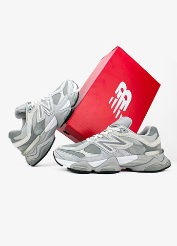 Кроссовки женские и мужские New Balance 9060 shadow gray | Нью Беланс 9060 серые No Brand серые демисезоны (338433410)