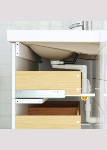 Шафа для мийки з висувними ящиками/мийкою/змішувачем ІКЕА TANNFORSEN / TORNVIKEN 82х49х79 см (s59521418) IKEA (278408325)