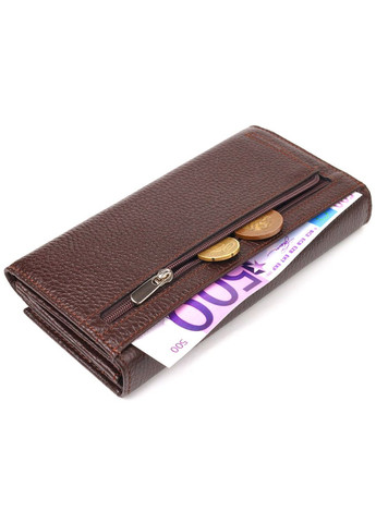 Жіночий зручний гаманець з натуральної зернистої шкіри 21654 Canpellini (331908196)