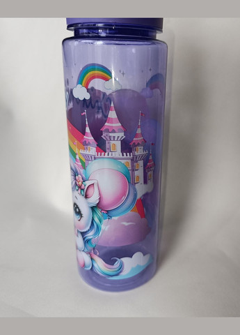 Бутылка детская My little Poni 650 мл Фиолетовая No Brand (329194637)