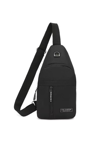 Сумка слинг нагрудная через плечо, городская повседневная тканевая серая сумка No Brand (370639430)