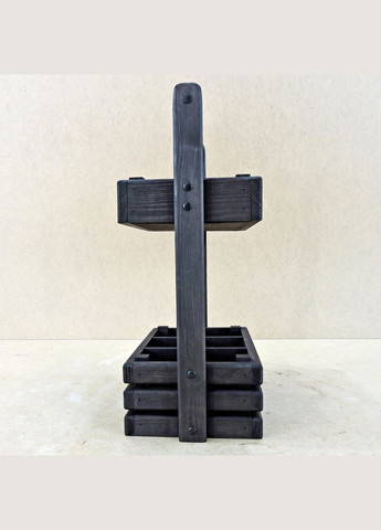 Ящик для переноски напитков из дерева Эльбрус венге (ЯДП-000412) No Brand (328909259)