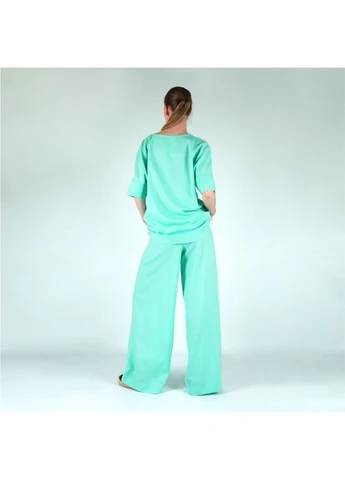 Костюм жіночий Vivioji KSW 26-3 (блуза, штани палаццо) GABBI (398827857)