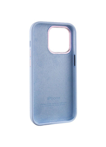 Чехол Silicone Case Metal Buttons (AA) для Apple iPhone 14 Pro (6.1") Epik (296722714)