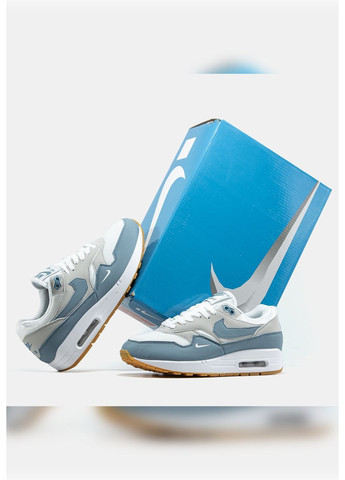 Сіро-голубі Осінні кросівки чоловічі nike No Brand Air Max 1