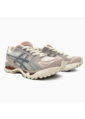 КРОССОВКИ ЖЕНСКИЕ ASICS GEL-KAYANO 14 PEACH / CREAM АСИКС ГЕЛЬ КАЯНО 14 No Brand комбинированные демисезоны (368869575)