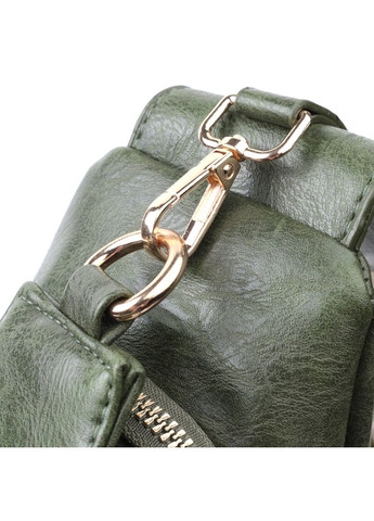 Трендова жіноча слінг сумка через плече з екошкіри 22755 Vintage (304533786)