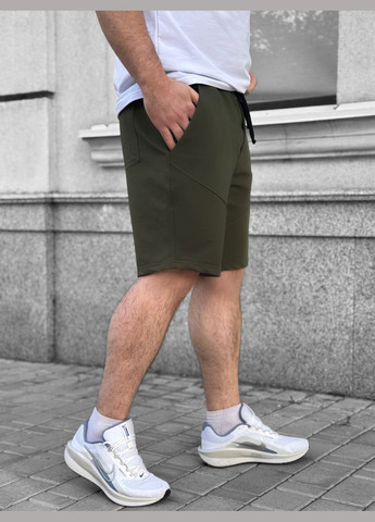 Шорты Crocs с акцентными швами хаки No Brand (331015274)