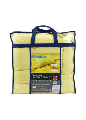 Одеяло 200х220 силиконовое с пропиткой «Aroma Therapy», демисезонное***, жёлтое. Руно (268670109)