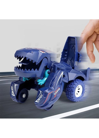 Трансформирующая машинка-динозавр – инерционная игрушка с автоматическим преобразованием. Подарок для мальчиков! No Brand (370677232)