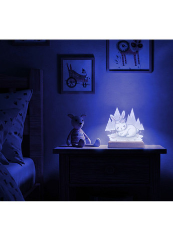 Ночник Зайчик с регулировкой света через пульт ДУ CASE CONTROL (355387487)