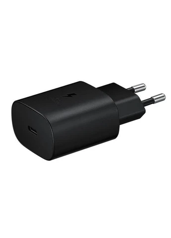 Зарядний пристрій Samsung EP-TA800 HC 25 ватів із кабелем Usb-C — Usb-C чорний OEM (301178125)