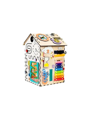 Бізібудинок Без фарби 55х30х30 см Smart Temple (382257853)