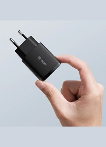 Сетевое зарядное устройство для Compact Quick Charger QC3.0+PD3.0 20W USB+TypeC 3A Baseus (296108058)