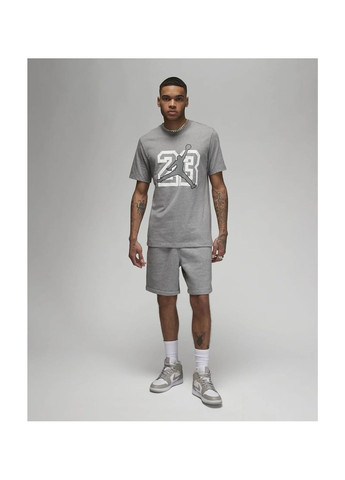 Сіра футболка чоловіча t-shirt flight essentials grey Air Jordan