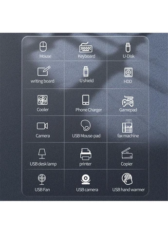 Хаб адаптер док-станция USB-C 8 в 1 Type-C HDMI RJ45 Ethernet 4K HDMI 100 Вт PD 2 порта USB 3.0 порт зарядки быстрая зарядка No Brand (388579686)