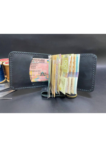 Затиск Для Грошей із Натуральної Шкіри Набір + Брелок Колір Шкіряний Гаманець No Brand (356508866)