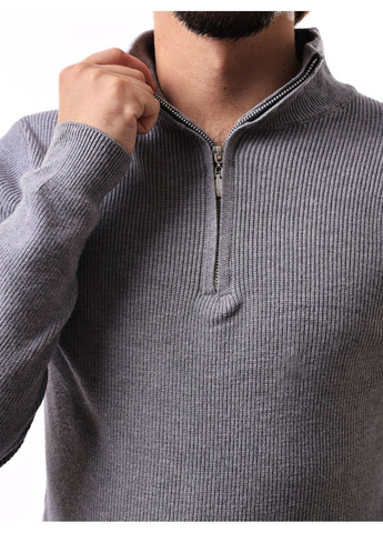 Сірий светр чоловічий Fashion