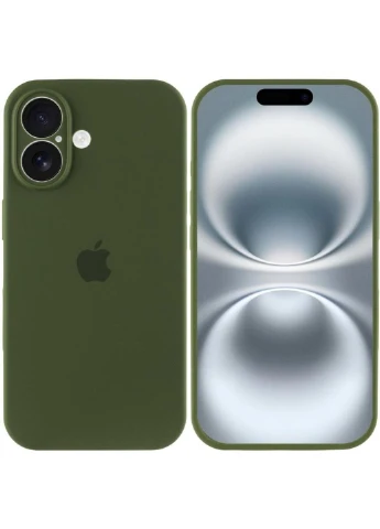 Чехол Silicone Case Full Camera Protective (AA) для Apple iPhone 16 (6.1") Epik (389597250)