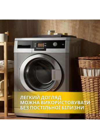 Комплект постільної білизни євро Cloud Dream жатка, у подарунковому пакованні сірий/беж IDEIA (366874164)