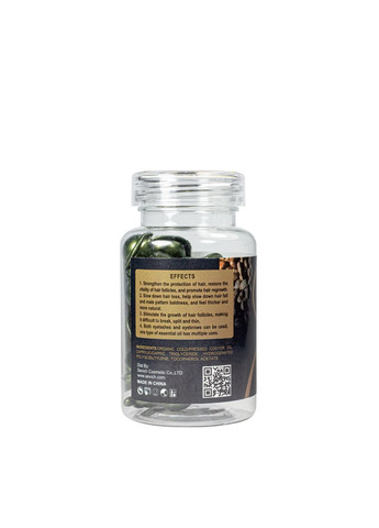 Капсули против випадіння волосся Hair Castrool Oil з рициноваю олією, 30 шт Sevich (302725874)